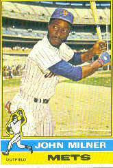 1976 Topps Baseball Cards      517     John Milner